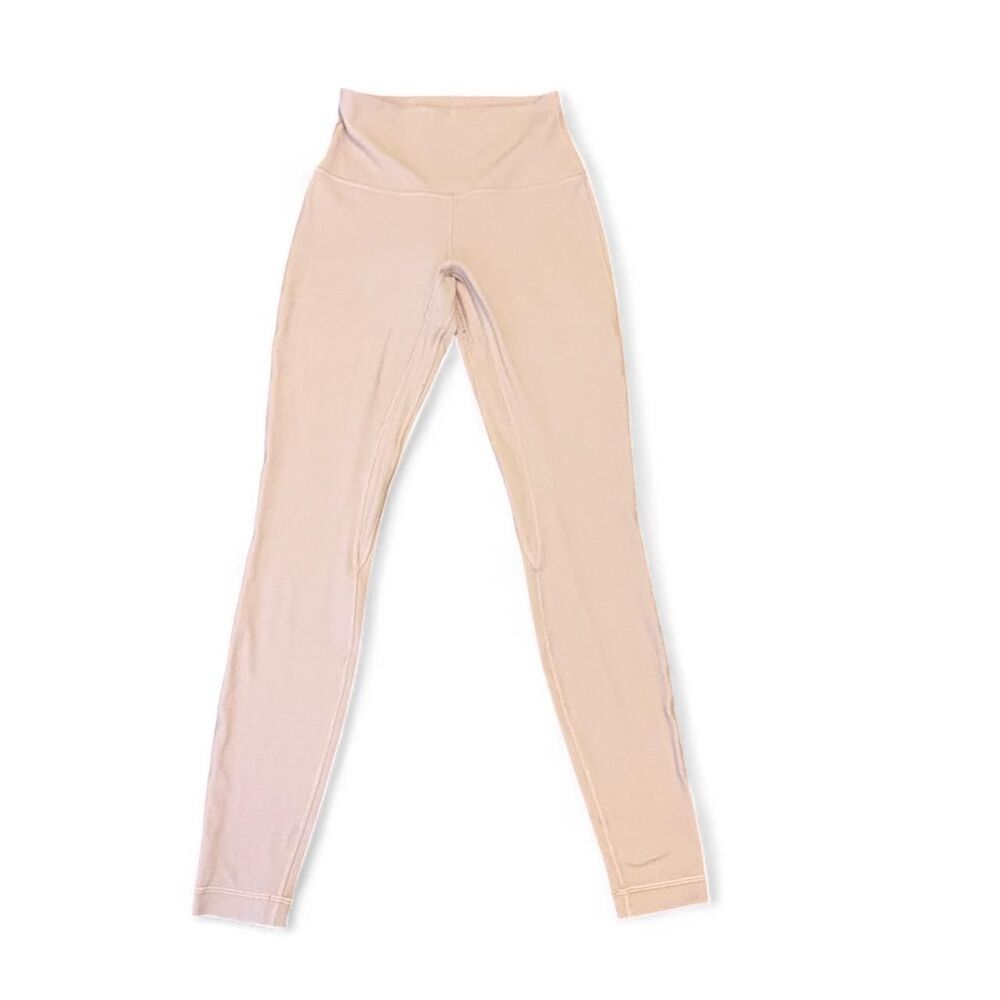 Lululemon Align High-Rise Pant 28" Pink Nulu Yoga Leggings Size 4